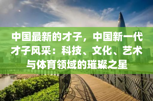 中國最新的才子，中國新一代才子風采：科技、文化、藝術與體育領域的璀璨之星