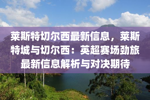 萊斯特切爾西最新信息，萊斯特城與切爾西：英超賽場(chǎng)勁旅最新信息解析與對(duì)決期待