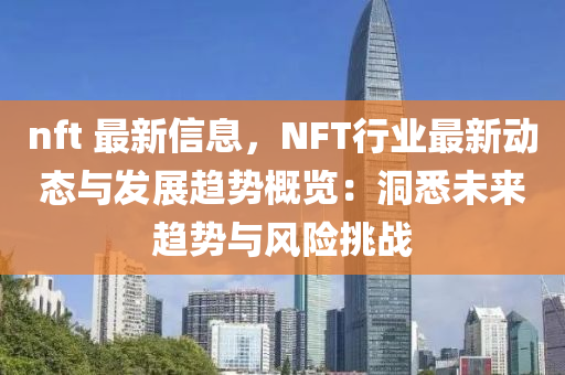nft 最新信息，NFT行業(yè)最新動(dòng)態(tài)與發(fā)展趨勢(shì)概覽：洞悉未來(lái)趨勢(shì)與風(fēng)險(xiǎn)挑戰(zhàn)