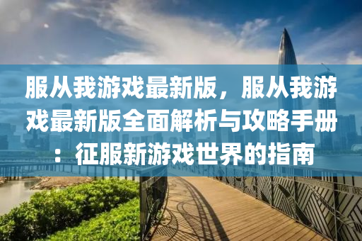 服從我游戲最新版，服從我游戲最新版全面解析與攻略手冊：征服新游戲世界的指南