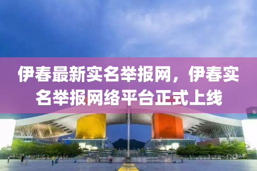 伊春最新實名舉報網(wǎng)，伊春實名舉報網(wǎng)絡(luò)平臺正式上線