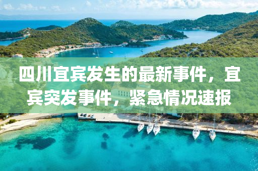 四川宜賓發(fā)生的最新事件，宜賓突發(fā)事件，緊急情況速報(bào)