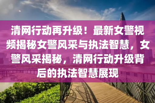 清網(wǎng)行動(dòng)再升級(jí)！最新女警視頻揭秘女警風(fēng)采與執(zhí)法智慧，女警風(fēng)采揭秘，清網(wǎng)行動(dòng)升級(jí)背后的執(zhí)法智慧展現(xiàn)