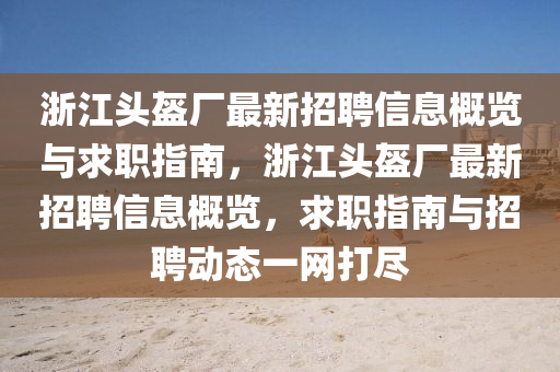 浙江頭盔廠(chǎng)最新招聘信息概覽與求職指南，浙江頭盔廠(chǎng)最新招聘信息概覽，求職指南與招聘動(dòng)態(tài)一網(wǎng)打盡