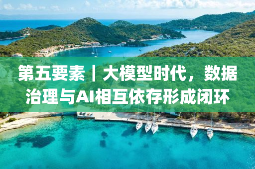 第五要素｜大模型時(shí)代，數(shù)據(jù)治理與AI相互依存形成閉環(huán)