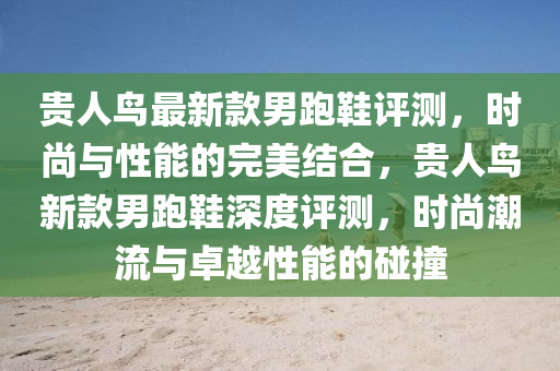 貴人鳥(niǎo)最新款男跑鞋評(píng)測(cè)，時(shí)尚與性能的完美結(jié)合，貴人鳥(niǎo)新款男跑鞋深度評(píng)測(cè)，時(shí)尚潮流與卓越性能的碰撞