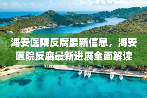 海安醫(yī)院反腐最新信息，海安醫(yī)院反腐最新進(jìn)展全面解讀