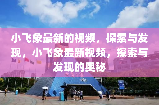 小飛象最新的視頻，探索與發(fā)現(xiàn)，小飛象最新視頻，探索與發(fā)現(xiàn)的奧秘