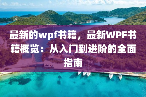 最新的wpf書籍，最新WPF書籍概覽：從入門到進(jìn)階的全面指南
