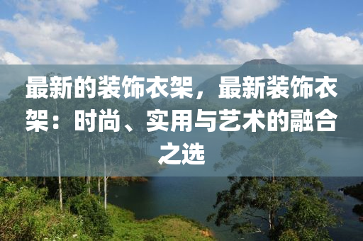 最新的裝飾衣架，最新裝飾衣架：時(shí)尚、實(shí)用與藝術(shù)的融合之選
