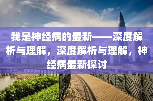 我是神經(jīng)病的最新——深度解析與理解，深度解析與理解，神經(jīng)病最新探討