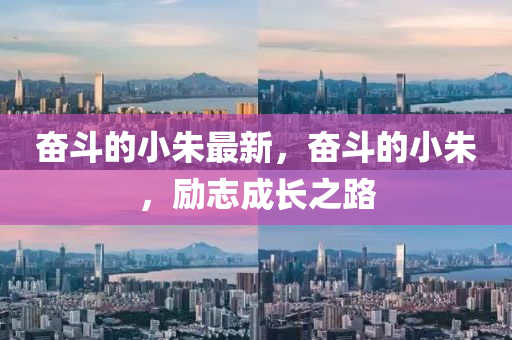 奮斗的小朱最新，奮斗的小朱，勵志成長之路