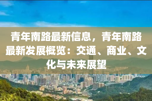 青年南路最新信息，青年南路最新發(fā)展概覽：交通、商業(yè)、文化與未來展望