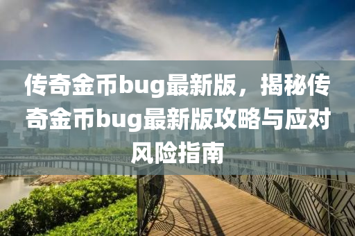 傳奇金幣bug最新版，揭秘傳奇金幣bug最新版攻略與應(yīng)對(duì)風(fēng)險(xiǎn)指南