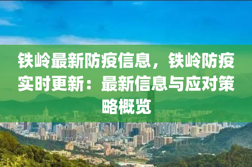 鐵嶺最新防疫信息，鐵嶺防疫實(shí)時(shí)更新：最新信息與應(yīng)對(duì)策略概覽