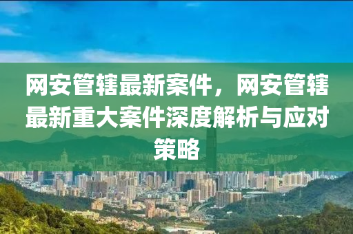 網(wǎng)安管轄最新案件，網(wǎng)安管轄最新重大案件深度解析與應(yīng)對(duì)策略