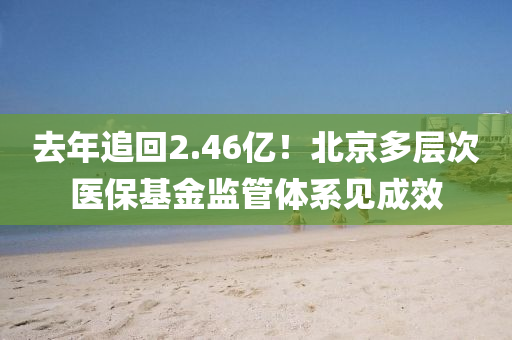 去年追回2.46億！北京多層次醫(yī)?；鸨O(jiān)管體系見成效