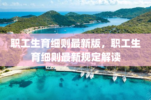 職工生育細(xì)則最新版，職工生育細(xì)則最新規(guī)定解讀