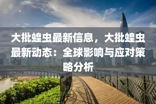 大批蝗蟲最新信息，大批蝗蟲最新動態(tài)：全球影響與應(yīng)對策略分析