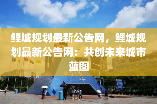 鯉城規(guī)劃最新公告網(wǎng)，鯉城規(guī)劃最新公告網(wǎng)：共創(chuàng)未來城市藍(lán)圖