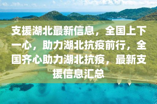支援湖北最新信息，全國(guó)上下一心，助力湖北抗疫前行，全國(guó)齊心助力湖北抗疫，最新支援信息匯總