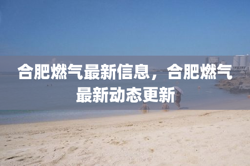 合肥燃氣最新信息，合肥燃氣最新動態(tài)更新