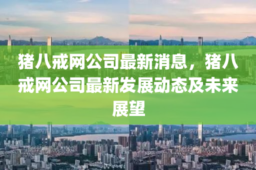 豬八戒網(wǎng)公司最新消息，豬八戒網(wǎng)公司最新發(fā)展動態(tài)及未來展望