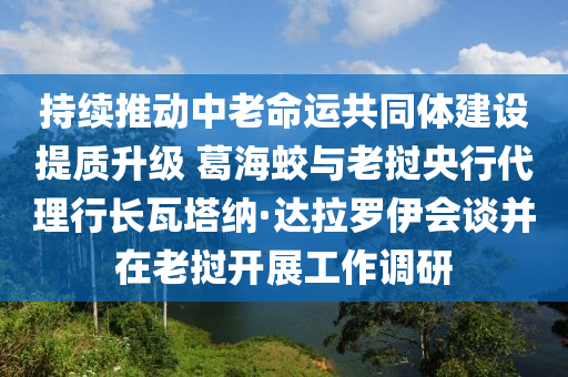 持續(xù)推動(dòng)中老命運(yùn)共同體建設(shè)提質(zhì)升級(jí) 葛海蛟與老撾央行代理行長(zhǎng)瓦塔納·達(dá)拉羅伊?xí)劜⒃诶蠐腴_(kāi)展工作調(diào)研
