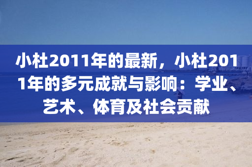 小杜2011年的最新，小杜2011年的多元成就與影響：學業(yè)、藝術(shù)、體育及社會貢獻