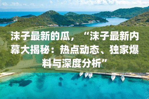 沫子最新的瓜，“沫子最新內幕大揭秘：熱點動態(tài)、獨家爆料與深度分析”