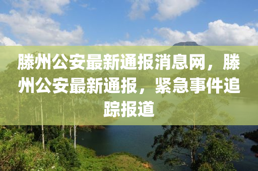 滕州公安最新通報(bào)消息網(wǎng)，滕州公安最新通報(bào)，緊急事件追蹤報(bào)道