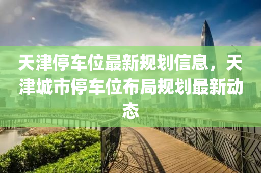 天津停車位最新規(guī)劃信息，天津城市停車位布局規(guī)劃最新動態(tài)