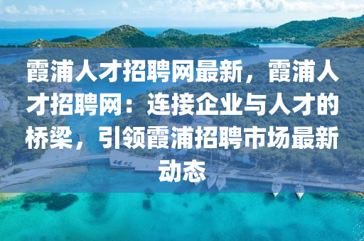 霞浦人才招聘網(wǎng)最新，霞浦人才招聘網(wǎng)：連接企業(yè)與人才的橋梁，引領霞浦招聘市場最新動態(tài)