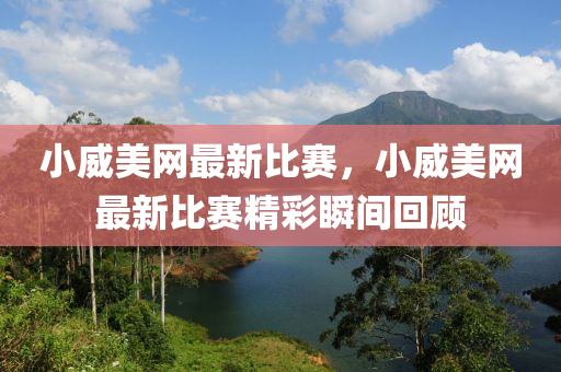 小威美網(wǎng)最新比賽，小威美網(wǎng)最新比賽精彩瞬間回顧