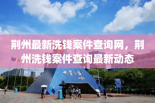 荊州最新洗錢案件查詢網(wǎng)，荊州洗錢案件查詢最新動態(tài)