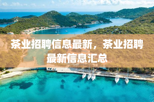 茶業(yè)招聘信息最新，茶業(yè)招聘最新信息匯總