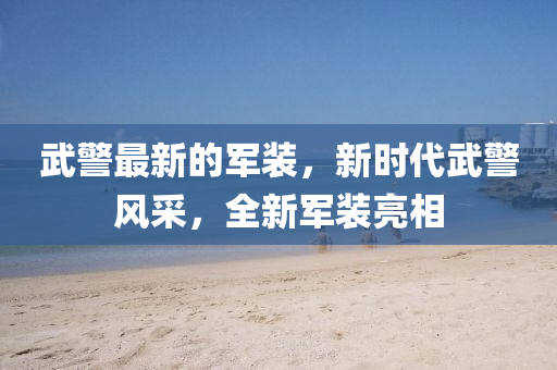武警最新的軍裝，新時代武警風(fēng)采，全新軍裝亮相