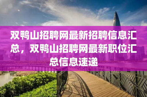雙鴨山招聘網(wǎng)最新招聘信息匯總，雙鴨山招聘網(wǎng)最新職位匯總信息速遞