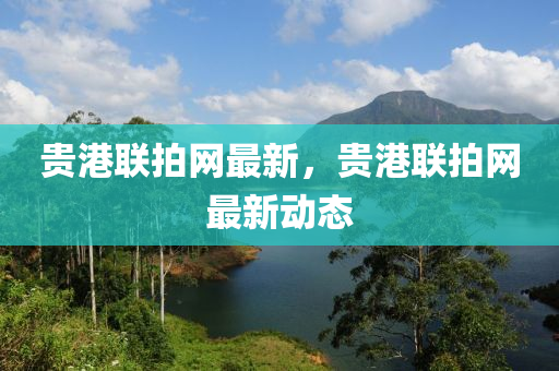 貴港聯(lián)拍網(wǎng)最新，貴港聯(lián)拍網(wǎng)最新動(dòng)態(tài)