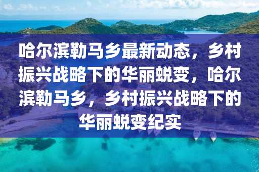 哈爾濱勒馬鄉(xiāng)最新動態(tài)，鄉(xiāng)村振興戰(zhàn)略下的華麗蛻變，哈爾濱勒馬鄉(xiāng)，鄉(xiāng)村振興戰(zhàn)略下的華麗蛻變紀(jì)實