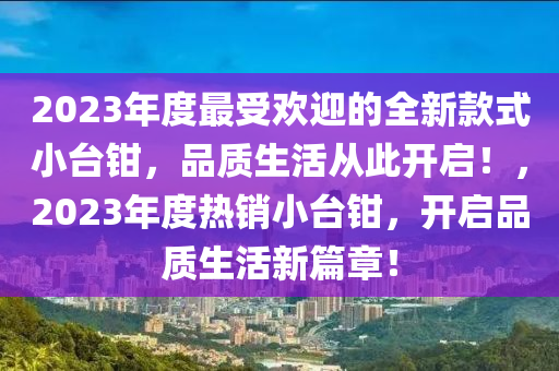 2023年度最受歡迎的全新款式小臺鉗，品質(zhì)生活從此開啟！，2023年度熱銷小臺鉗，開啟品質(zhì)生活新篇章！