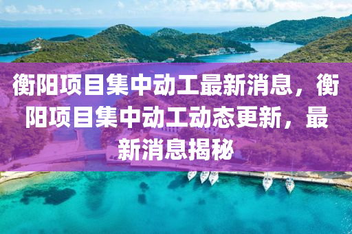 衡陽項目集中動工最新消息，衡陽項目集中動工動態(tài)更新，最新消息揭秘