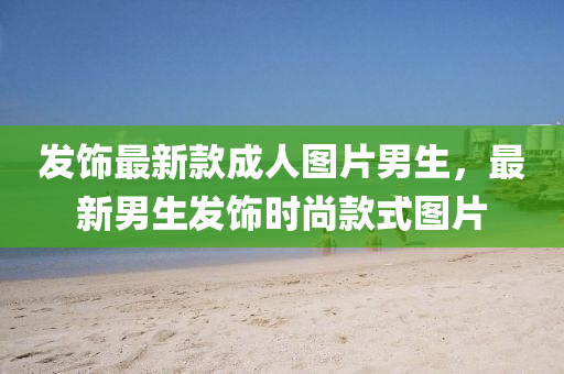 發(fā)飾最新款成人圖片男生，最新男生發(fā)飾時尚款式圖片
