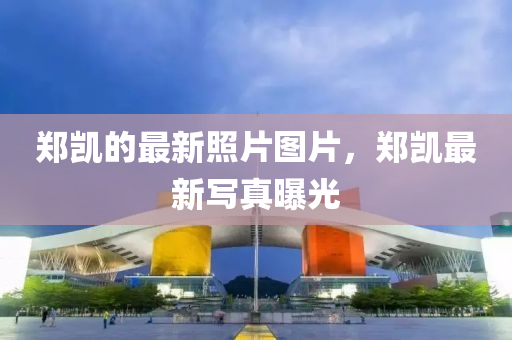 鄭凱的最新照片圖片，鄭凱最新寫真曝光