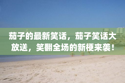 茄子的最新笑話，茄子笑話大放送，笑翻全場的新梗來襲！