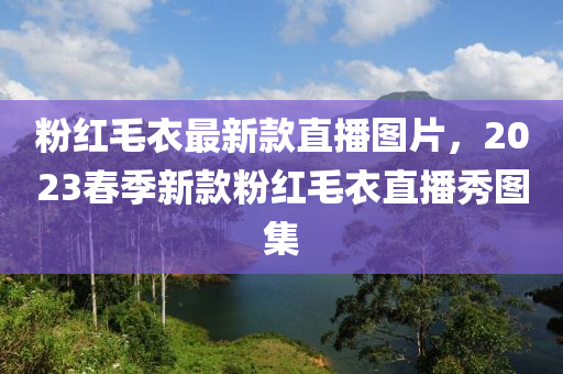 粉紅毛衣最新款直播圖片，2023春季新款粉紅毛衣直播秀圖集