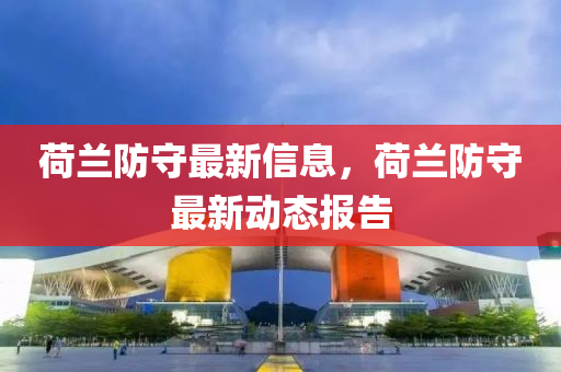 荷蘭防守最新信息，荷蘭防守最新動態(tài)報告