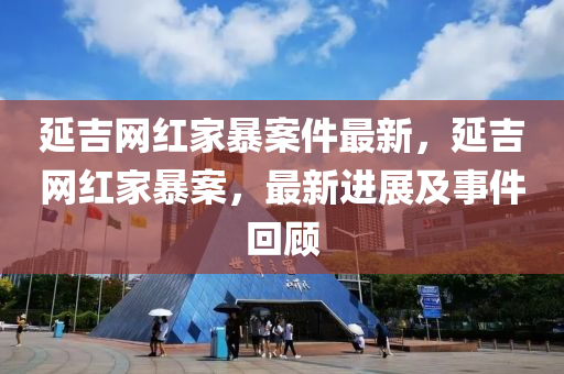 延吉網(wǎng)紅家暴案件最新，延吉網(wǎng)紅家暴案，最新進展及事件回顧