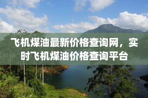 飛機(jī)煤油最新價(jià)格查詢網(wǎng)，實(shí)時(shí)飛機(jī)煤油價(jià)格查詢平臺(tái)