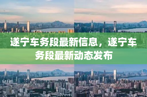 遂寧車務(wù)段最新信息，遂寧車務(wù)段最新動態(tài)發(fā)布